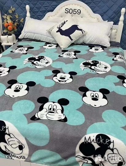 Плед пушистый