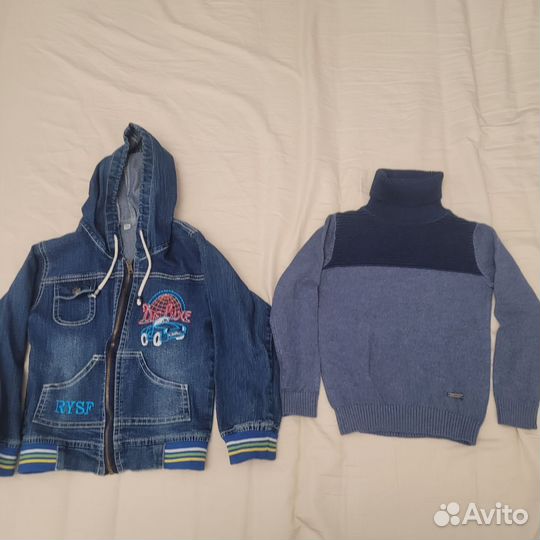 Вещи пакетом для мальчика 110