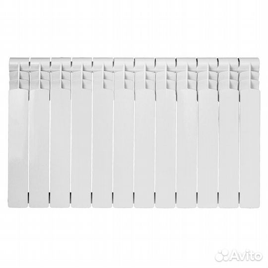 Радиатор алюминиевый Alum 500 мм 12 секций 1 боков