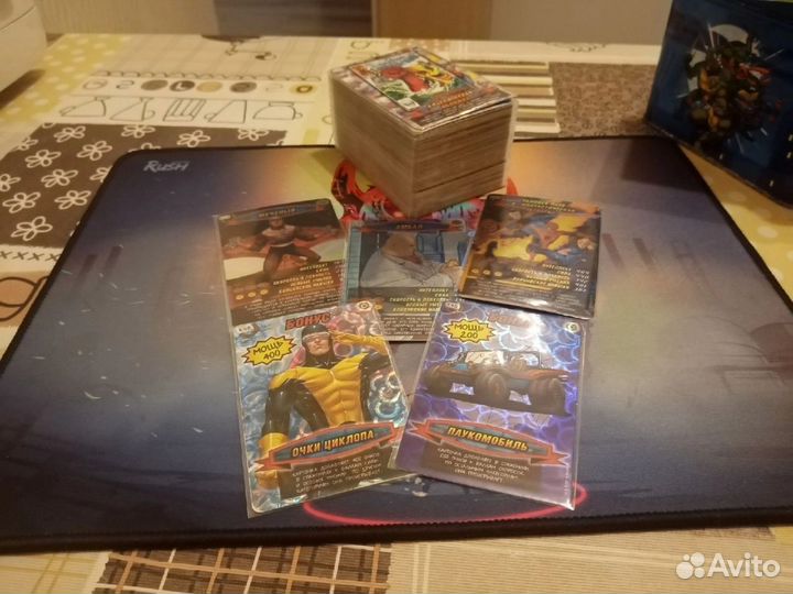 Карточки человек паук 3 серия