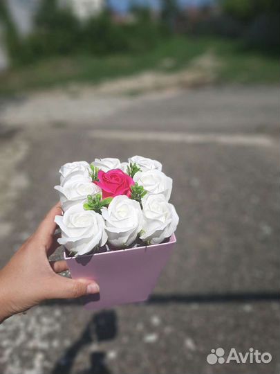 Букет из мыла