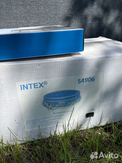 Надувной бассейн Intex 366x76 Комплект