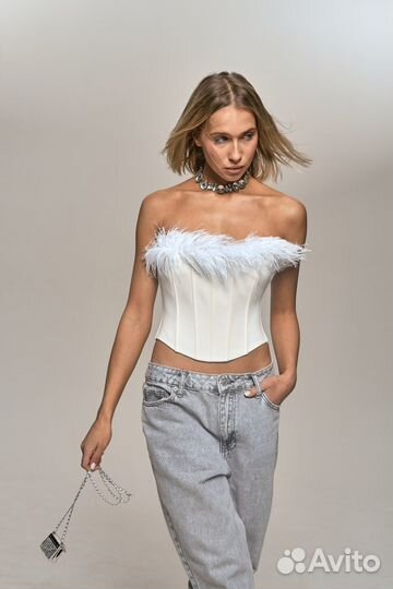 Корсетный топ