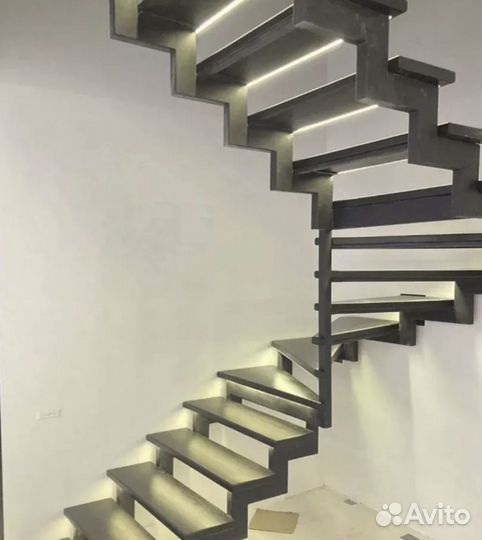 Подсветка лестницы с датчиками движения