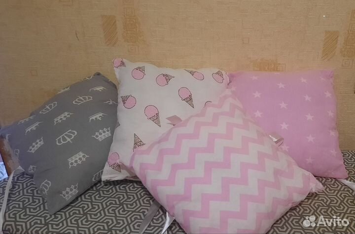 Бортики в детскую кроватку