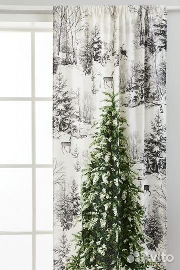 Шторы детские, новогодняя HM home