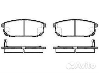 Колодки тормозные задние KIA Sorento