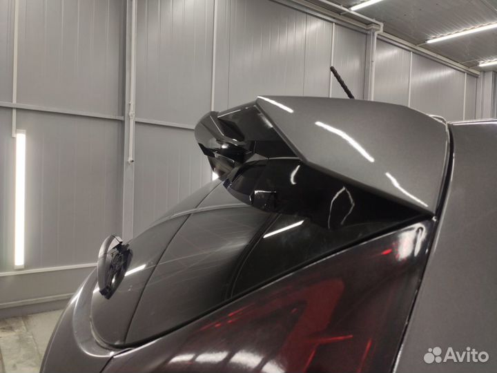 Тюнинг спойлер Sport на Hyundai Solaris Hatchback