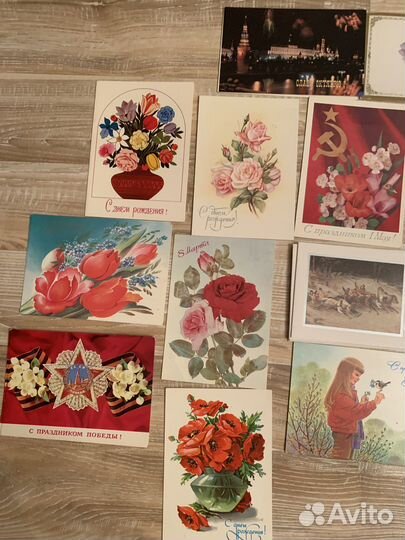 Открытки советские СССР