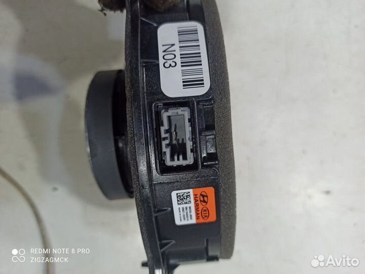 Динамик двери (передний левый) (Hyundai Santa Fe)