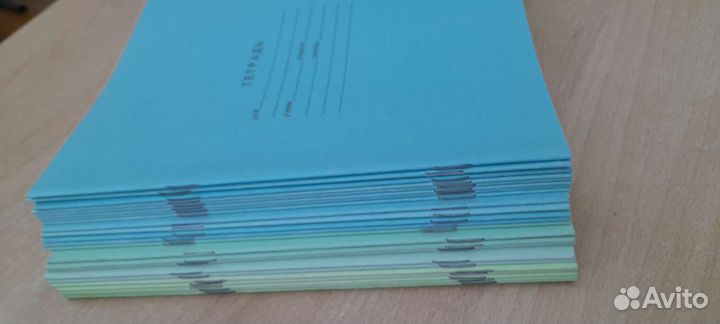 Тетради в мягкой обложке 12 листов