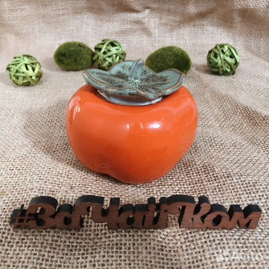 Керамическая чайница, баночка для хранения чая