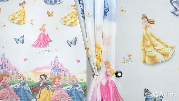 Шикарный комплект (шторы и тюль)