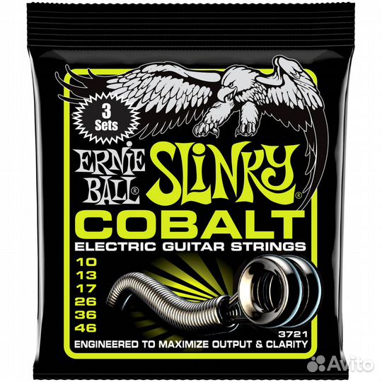 Струны для электрогитары Ernie Ball 3721 Regular S
