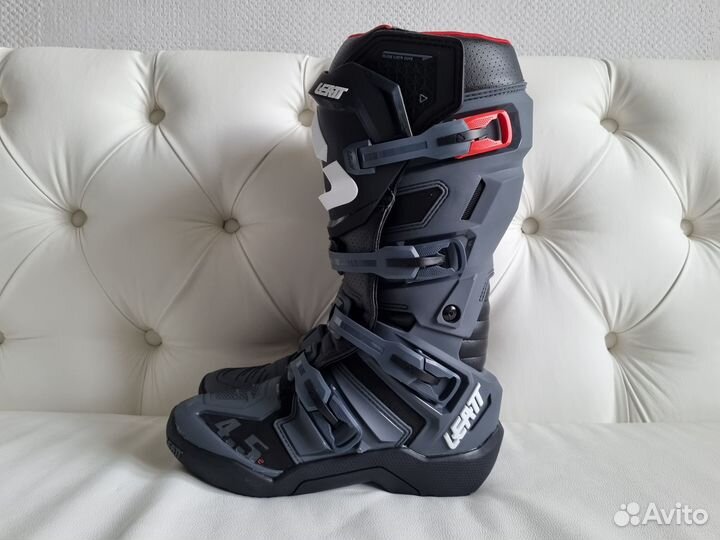 Kpoccoвые Мотоботы Leatt 4.5 Hoвые Cepый Гpaфuт 23