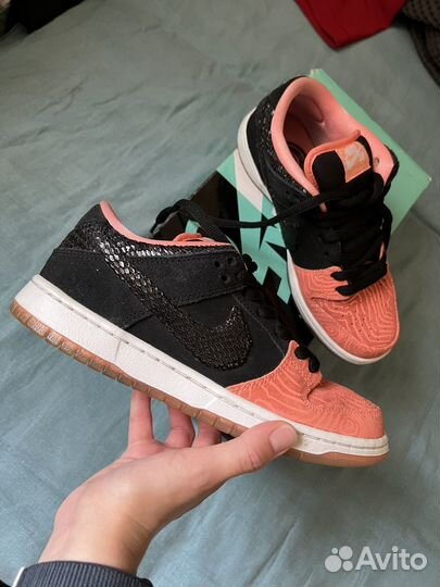 Кроссовки Premier x Nike SB Dunk Salmon 6 us 2015