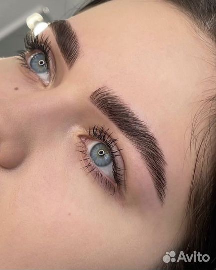 Ламинирование ресниц и бровей