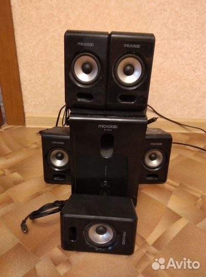 Колонки microlab M-500 5.1