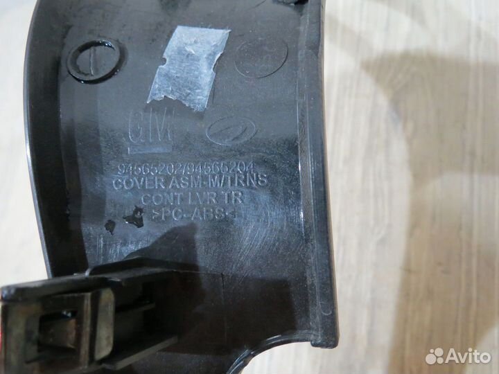 Накладка кулисы кпп Chevrolet Cruze