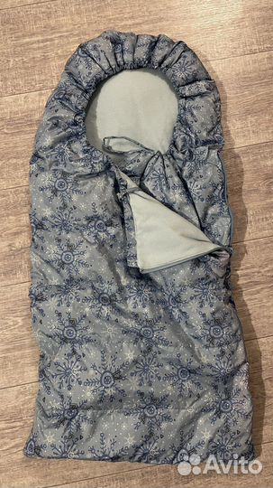 Зимний конверт в коляску