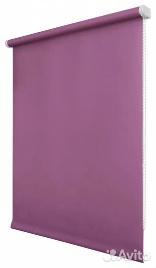 Рулонные шторы Плайн фиалка 50 см
