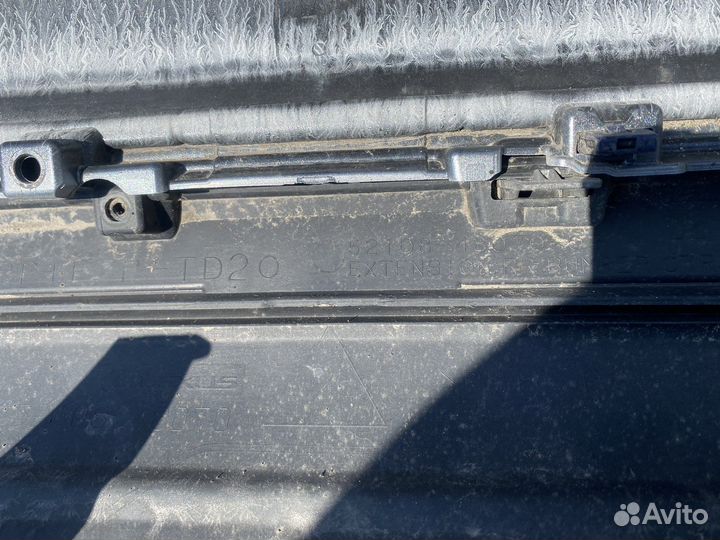 Задний бампер lexus rx