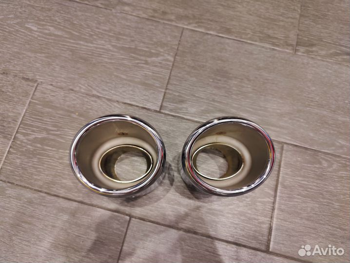 Насадки на выхлоп от VW Golf 8 GTI Clubsport