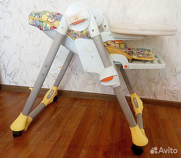 Стульчик для кормления chicco polly