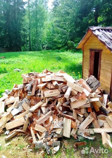 Дрова Береза навалом сухие в Выборге любого объема