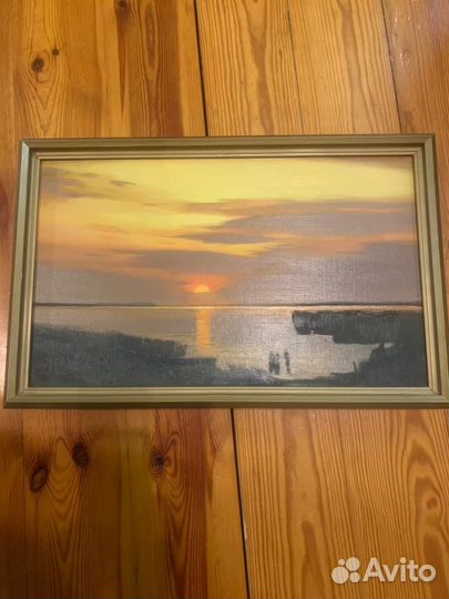Картина маслом на холсте пейзаж