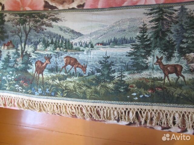 Дивандеки скатерти гобелен винтаж