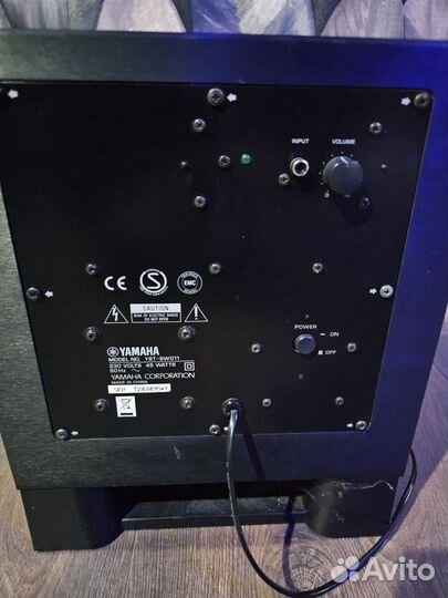 Активный сабвуфер yamaha yst sw011