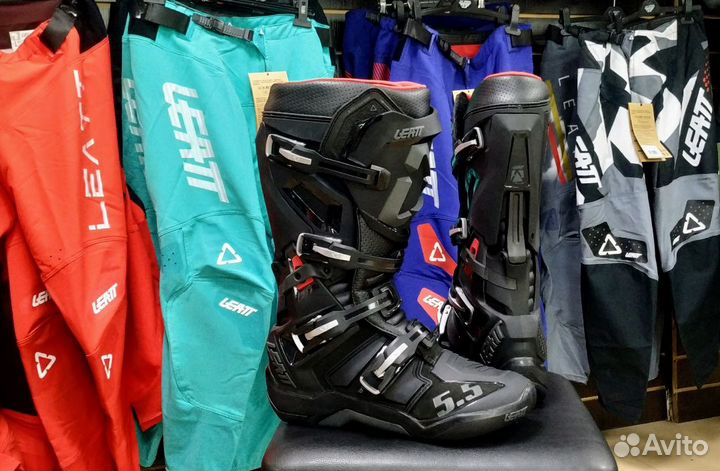 Мотоботы leatt GPX 5.5 FlexLock Black