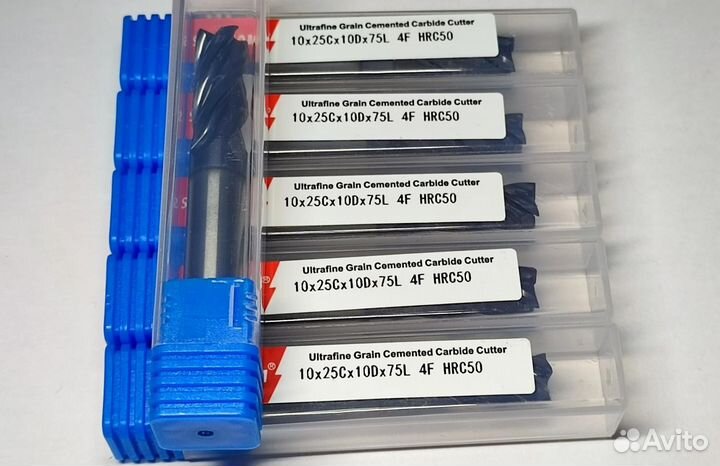 10*25С*10D*75L 4F HRC50