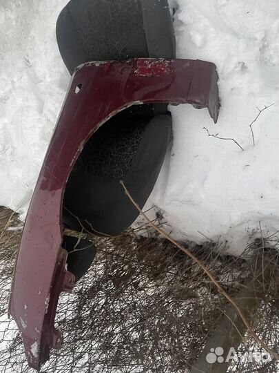 Крылья передние на шевроле ланос