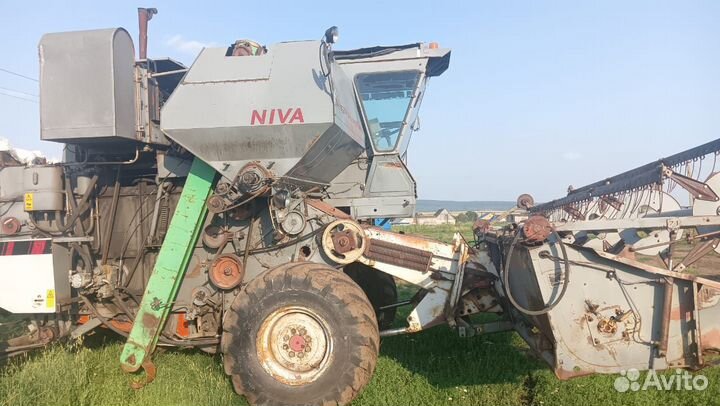 Комбайн нива эффект