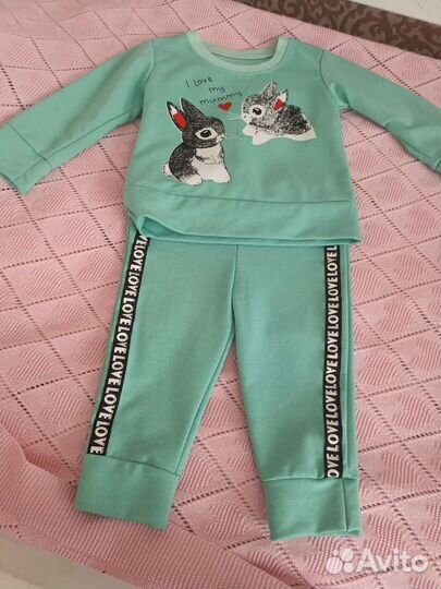 Спортивный костюм на девочку