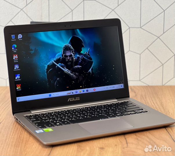 Мощный Asus ZenBook i5-6200U/ 940MX/ 8GB/ FHD/ SSD