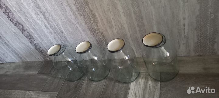 Банки стеклянные 3 л