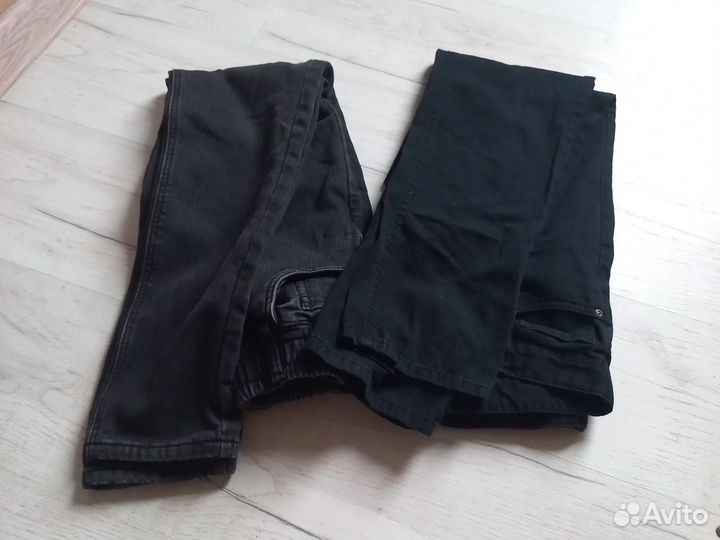 Брюки школьные утепленные 158р
