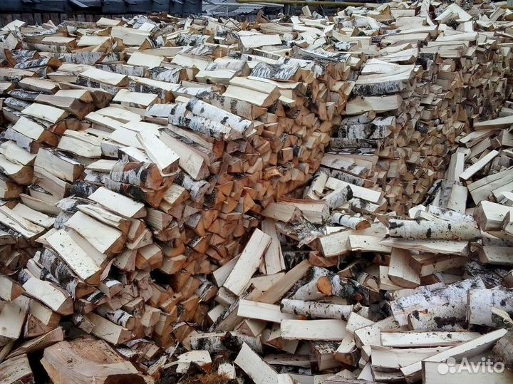 Дрова березовые колотые