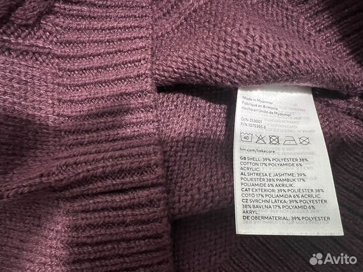 Свитер для девочки 74, 80, 86, 92 размер H&M