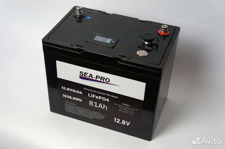 Аккумуляторная батарея LifePo4 81A/h 12,8В