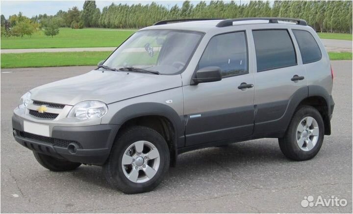 Рейлинги chevrolet niva