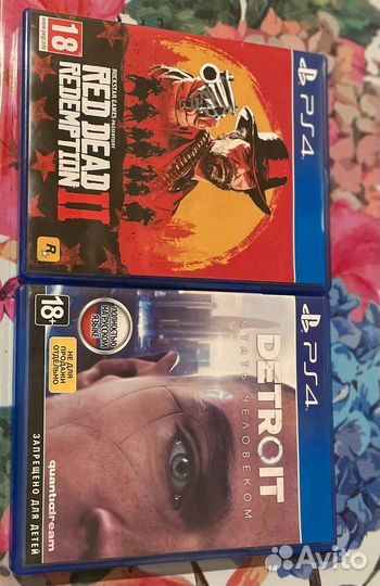 Игровые бу диски на ps4