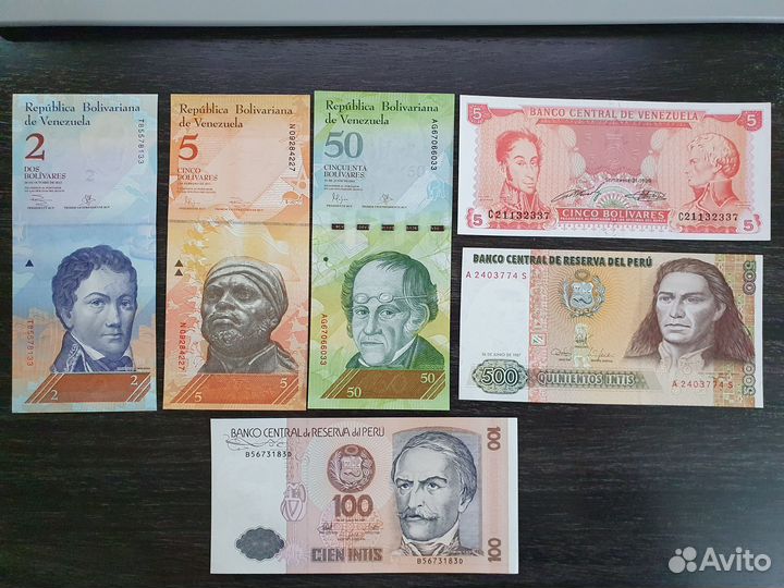 Банкноты - Америка - UNC / отличное состояние