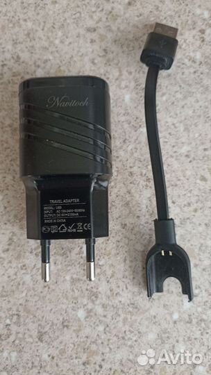 Блок и зарядный кабель для mi band 3