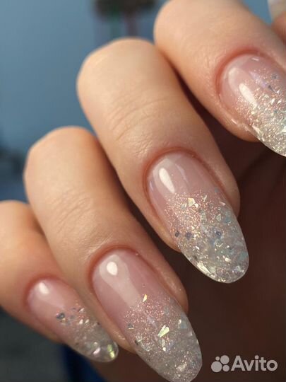 Маникюр с покрытием гель лак / Наращивание ногтей