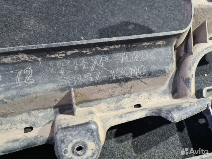 Защита днища кузова Toyota Corolla E150 1.6 1ZR-FE