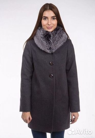 Пальто женское зимнее oversize